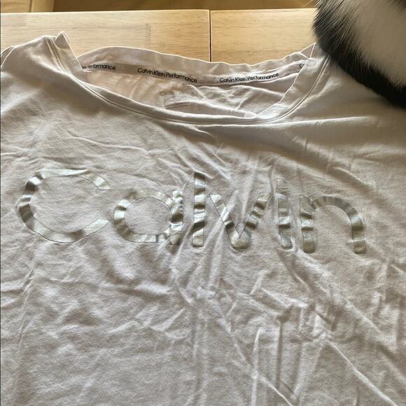 Calvin Klein White T-Shirt - Picture 3 of 4